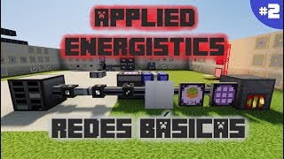 APPLIED ENERGISTICS 2  PARTE 2 REDES BÁSICAS ME SYSTEM  MINECRAFT MOD 1122 [upl. by Llehcar]