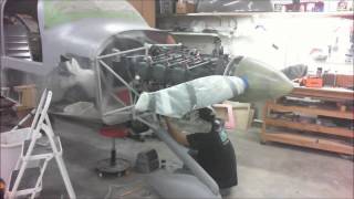 Vans RV10 Build Vid 435 Cowling 4 [upl. by Bertle949]