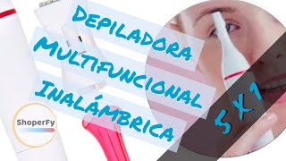 Demostración DEPILADORA 5 EN 1 económica 👧 II ¡FÁCIL DE USAR ll 💇veetsweet sinpelitos👙 [upl. by Ailemap74]