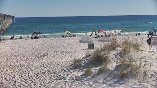 Live Beach Webcam Pensacola Florida [upl. by Lessig]