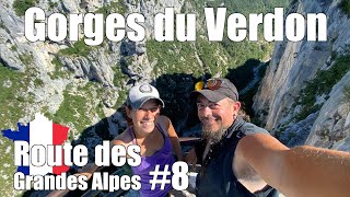 Gorges du Verdon  die Verdon Schlucht  Route des Grandes Alpes 8 [upl. by Yendor395]