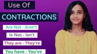 How to use Contractions in English Grammar Sentences [upl. by Audie]