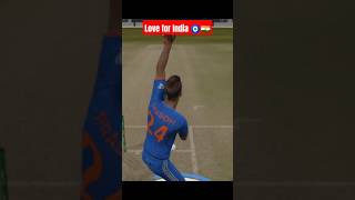 Prasidh Krishna Fast Bowling Action 😱🔥  Cricket 24  shorts cricket [upl. by Seavey]