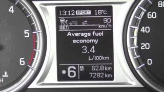 Fuel consumption test  Suzuki Vitara 4x4 16 l DDiS 88 kW [upl. by Manard]