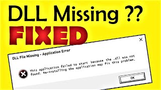 ntdlldll missing FIXED The program cant start because DLL Missing x64 Bit [upl. by Sezen265]