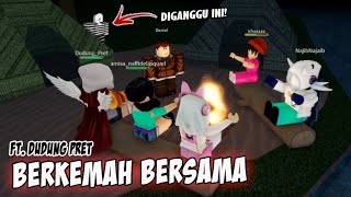 BERKEMAH BERSAMA NafFidela Squad NAJIB NAJAIB  DudungPret  CAMPING 2 STORY ROBLOX INDONESIA [upl. by Kramal]