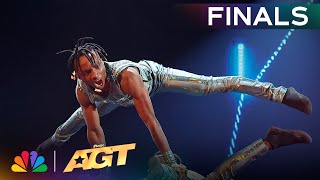 Hakuna Matata Acrobats Raises The Stakes With Blindfolded Stunts  Finals  AGT 2024 [upl. by Glanville205]