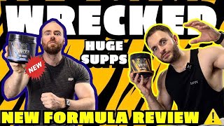 NEWEST WRECKED 💥 PRE WORKOUT REVIEW  HUGE SUPPLEMENTS 💪🏻 STILL WORTH PICKING UP [upl. by Aidnac107]