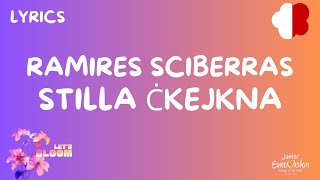 LIRIKA  LYRICS  RAMIRES SCIBERRAS  STILLA ĊKEJKNA  JUNIOR EUROVISION 2024 MALTA [upl. by Betteanne615]