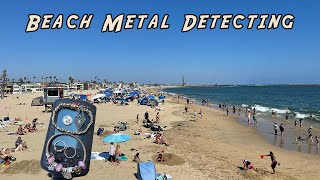 Metal Detecting at the Beach  What I Found Could Ruin Your Day [upl. by Hillell]