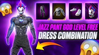 Jazz Pant God Level Free Dress Combination  Free Fire Jazz Pant Combination  Mad Hyper Gaming 🔥 [upl. by Chainey]