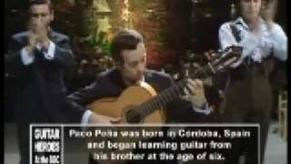 Paco Pena Spanish flamenco guitarist Cantes Por Bulerlas [upl. by Immat303]