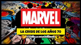 LA CRISIS DE MARVEL DE LOS AÑOS 70 y cómo la solucionaron  Kirby Krackle [upl. by Imoyik295]