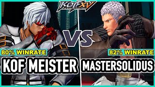 KOF XV 🔥 Mastersolidus OYashiroKukriDolores vs Kof Meister KRyoBenimaru [upl. by Alyss]