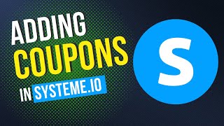 How to add a coupon code in systemeio step by step guide [upl. by Lais218]