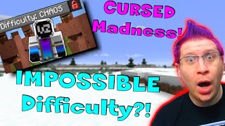 Minecraft Hardest Mode BEATEN Reacting to Beating The NEW Hardest Minecraft Difficultyby WadZee [upl. by Bonis171]