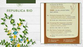 Turte crocante cu castane fara gluten bio 150g [upl. by Esiuqcaj]