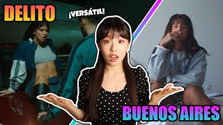 NATHY PELUSO REACCION DELITO BUENOS AIRES  🇰🇷COREANA REACCIÓN [upl. by Modie]