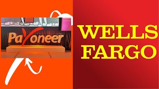 How to add wells Fargo bank account with Payoneer [upl. by Alimat]