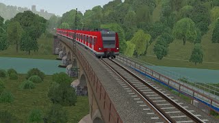 S19 Hennef to Au Sieg Timelapse ZUSI 3 [upl. by Wain689]