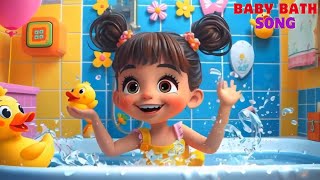 Bath Song  Fun Bath time Song  Let’s Take a Bath  Nursery Rhymes  Kids Songs bathsong [upl. by Horwitz]