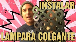 141 Como instalar lampara colgante [upl. by Ia]