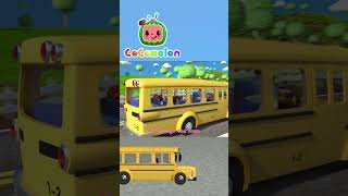 Wheels on the Bus Shorts  CoComelon Nursery Rhymes and Kids Songs [upl. by Llebana]