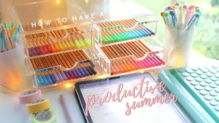 How to have a productive summer 🌸 things to do when bored [upl. by Ailaham]