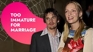 Nanny Ruined Ethan Hawke And Uma Thurman’s Marriage  Rumour Juice [upl. by Aidni]