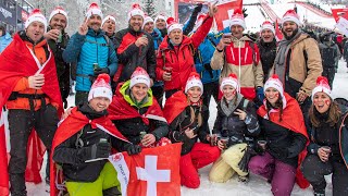 Highlights HahnenkammRennen Abfahrt 2023 Samstag [upl. by Yhtak]