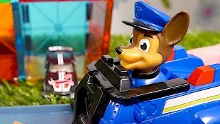 Le macchine ed i cuccioli di Paw Patrol Video e giochi per bambini [upl. by Cavit]