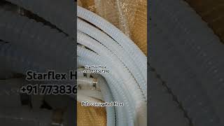 ptfe corrugatedhose tefloncoating chemicalindustry [upl. by Raynell]