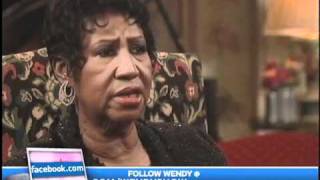 Aretha Franklin on The Wendy Williams Show Part 1 [upl. by Palmore]