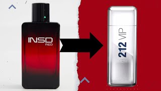 Dupe de 212 VIP por 12€  Inside RED  Reseña Completa [upl. by Compton]