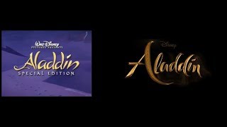 Disneys Aladdin Official Trailer 2 2019 VS 1992 Comparison  Comparación [upl. by Htevi246]