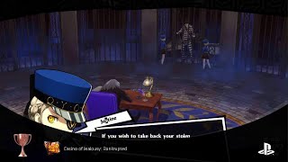 Persona 5 Royal  Casino of Jealousy Bankrupted Trophy Snap [upl. by Carie]