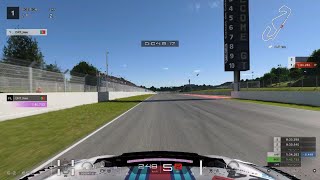 Barcelona Hotlap Nissan GTR 18 [upl. by Adaha]