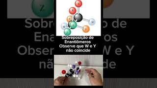 Alanina e Enantiômeros Vem comigo quimicaorganica enantiomers [upl. by Nyltiac]