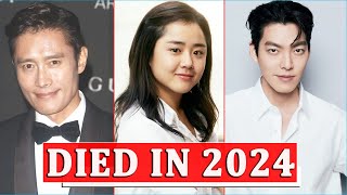 Top KDrama Actors Who Died In 2024  Korean Celebrities Deaths [upl. by Netsrak]