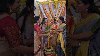 Pelli panulu shuru 🥰 nihasisters dolly wedding nihavasu niharikavasanth fun [upl. by Atihana]