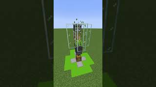 Automatische Zuckerrohr Farm in Minecraft Tutorial shorts [upl. by Acie]