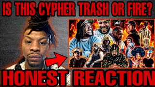 BARS Worldwide cypher scru face jean reaction  worldwide cypher 2 reaction  Live Music Review [upl. by Yruok]