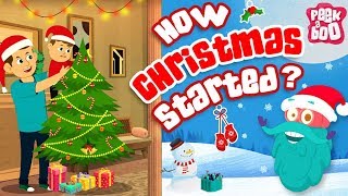 How CHRISTMAS Started   The Dr Binocs Show  Best Learning Videos For Kids  Peekaboo Kidz [upl. by Cyrillus390]