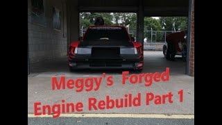 PRD  Peugeot 205 GTi  Meggys F4RT forged engine rebuild  500bhp [upl. by Jauch571]