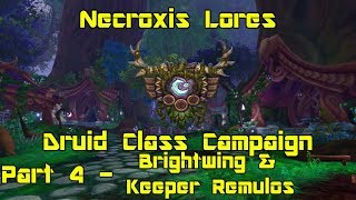 World of Warcraft Legion  Druid Class Campaign pt 4  Brightwing amp Keeper Remulos [upl. by Nilyahs]