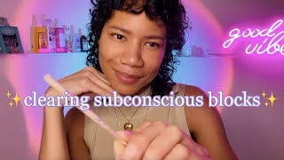 Reprogramming Your Mind for Success 💰💕 ASMR Reiki  Remove Subconscious Blocks to Your Goals [upl. by Bowyer]