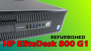 HP EliteDesk 800 G1 SFF Preview A class Refurbished [upl. by Otanutrof896]