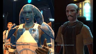 SWTOR Balmorra Story Arc  Republic  Trooper  ♂️ Male Twilek  🔵 Light Side [upl. by Oine136]