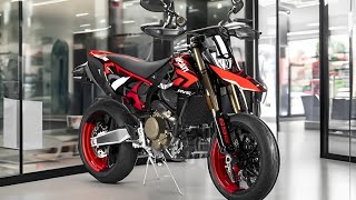 New 2024 Ducati Hypermotard 698 Mono  775 HP Powered Supermoto [upl. by Nerua]