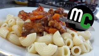 ESTOFADO DE CARNE CON FIDEOS  Maxi Cocina [upl. by Johnnie]